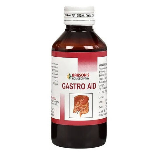 Bakson's Homeopathy Gastro Aid Syrup | Swadesiicart