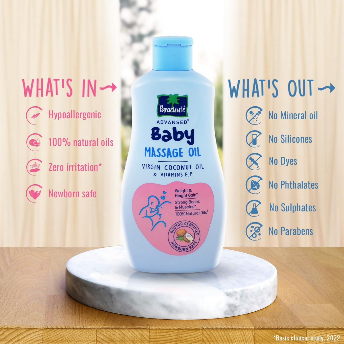 Parachute Advansed Baby Massage Oil