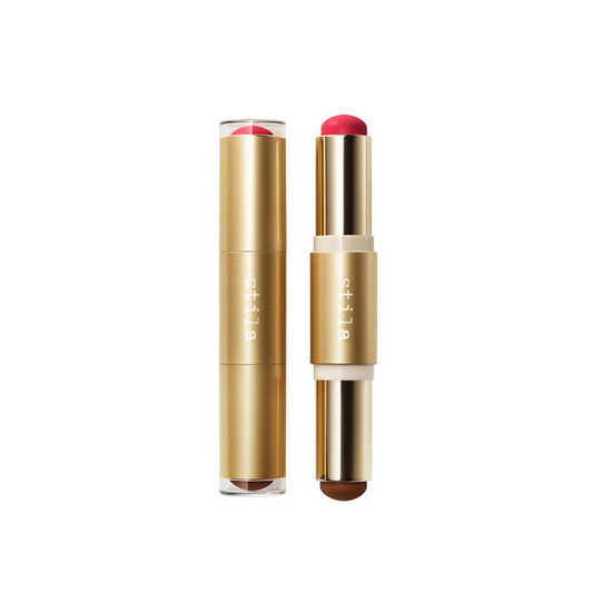 Stila Cosmetics Blush & Bronze Hydro-Blur Cheek Duo - Guava & Mocha - Swadesiicart