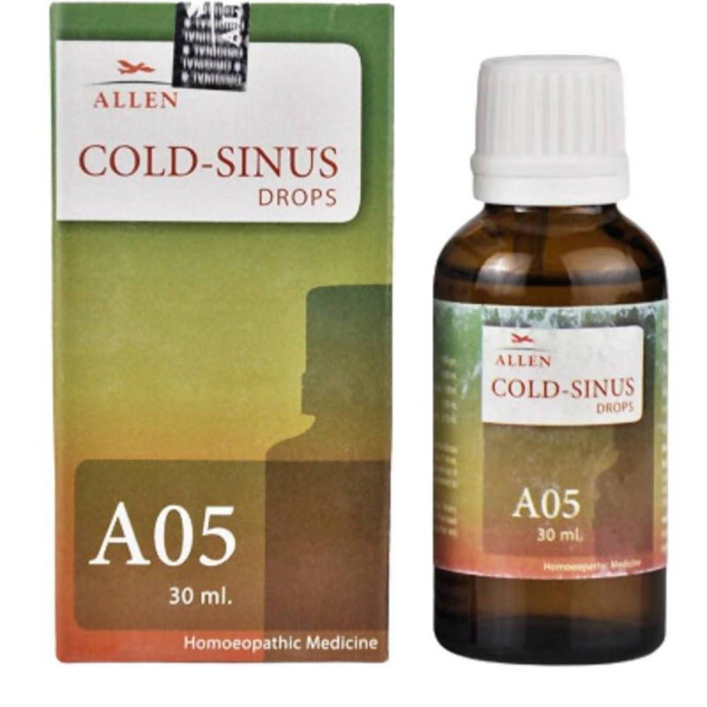 Allen Homeopathy A05 Cold-Sinus Drops | Swadesiicart