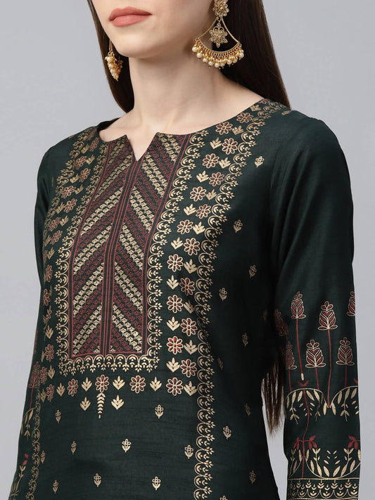 Cheera Printed Kurta Palazzo set (CH117KP)