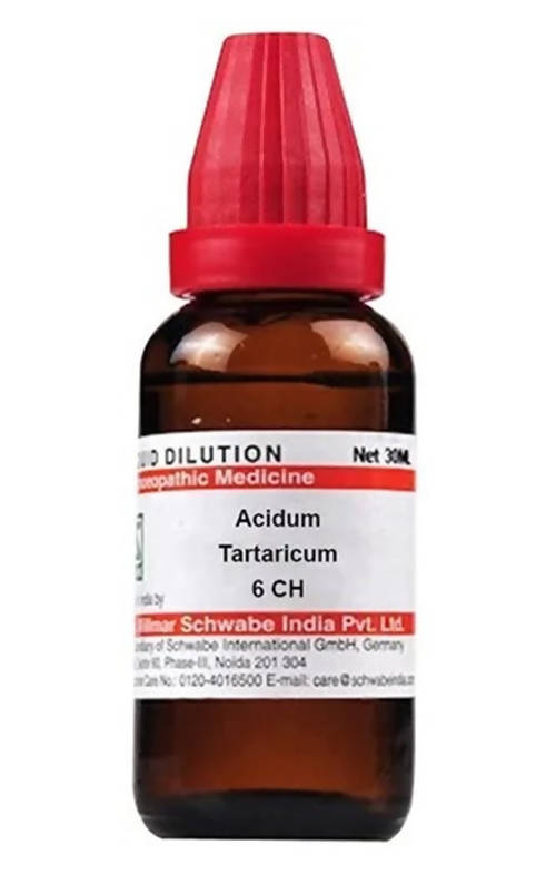 Dr. Willmar Schwabe India Acidum Tartaricum Dilution | Swadesiicart