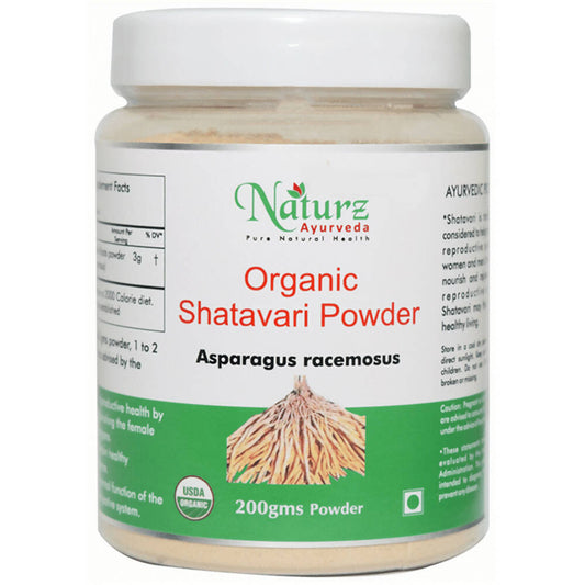 Naturz Ayurveda Organic Shatavari Powder | Swadesiicart
