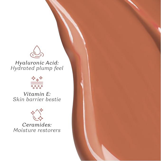 Color Cupid Matte Intense Color 18-Hour Stay Liquid Lipstick - Sweetheart Mocha - Swadesiicart