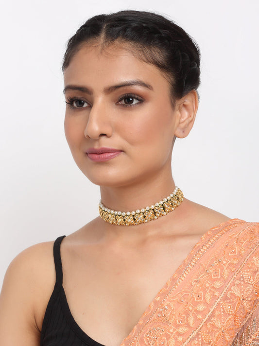 Kundan Choker - Ruby Raang | Swadesiicart
