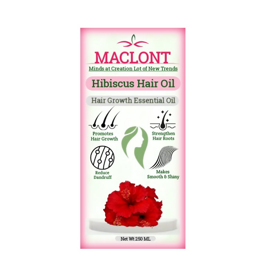 Maclont Hibiscus Hair Oil | Swadesiicart