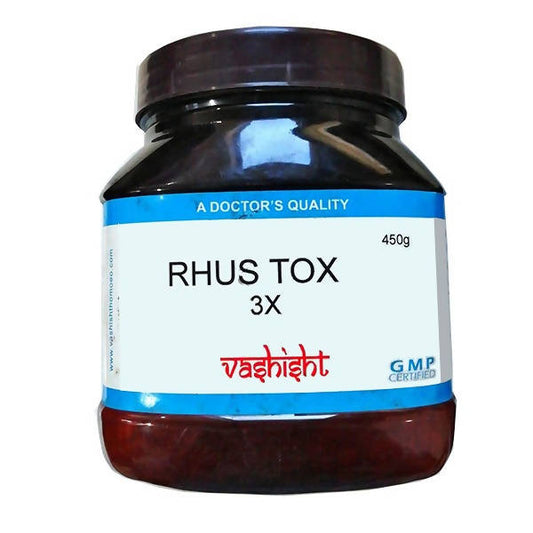 Vashisht Homeopathy Rhus Toxicodendron Tritration Tablets | Swadesiicart