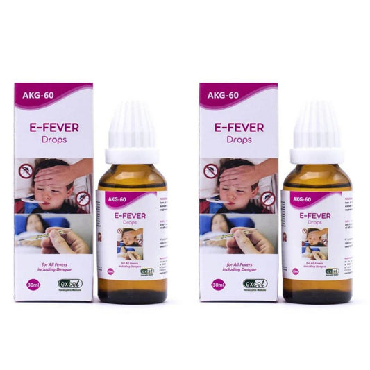 Excel Pharma AKG-60 E-Fever Drops | Swadesiicart
