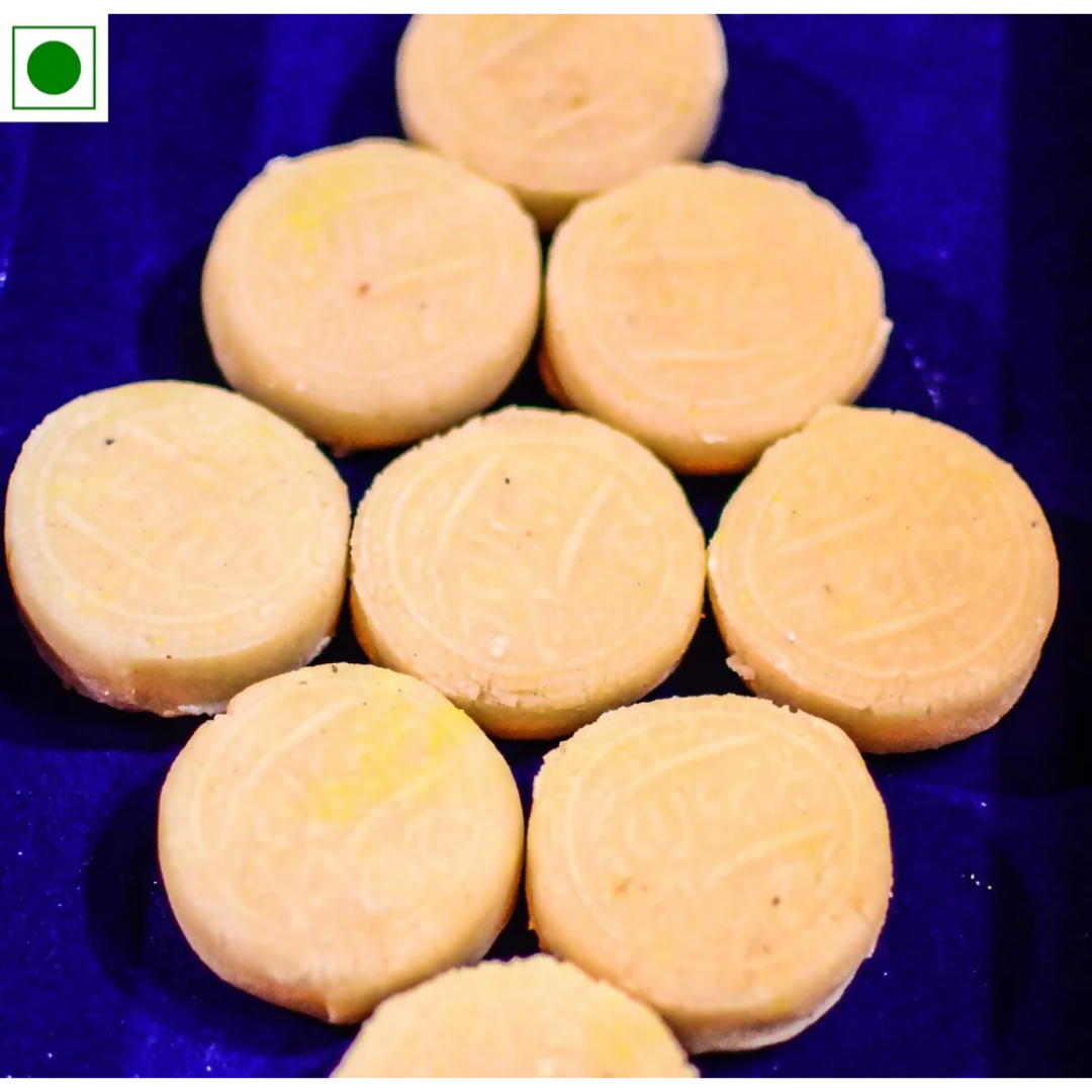 Hameedi Confectioners Zaffrani Kaju Ashrafi | Swadesiicart