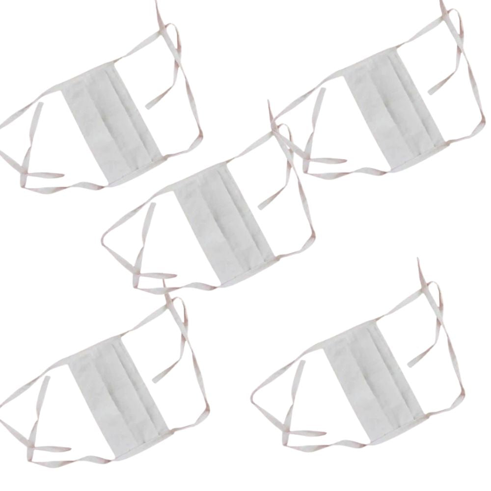 Ancient Living Double Layered Tie-able Cloth Mask - Swadesiicart