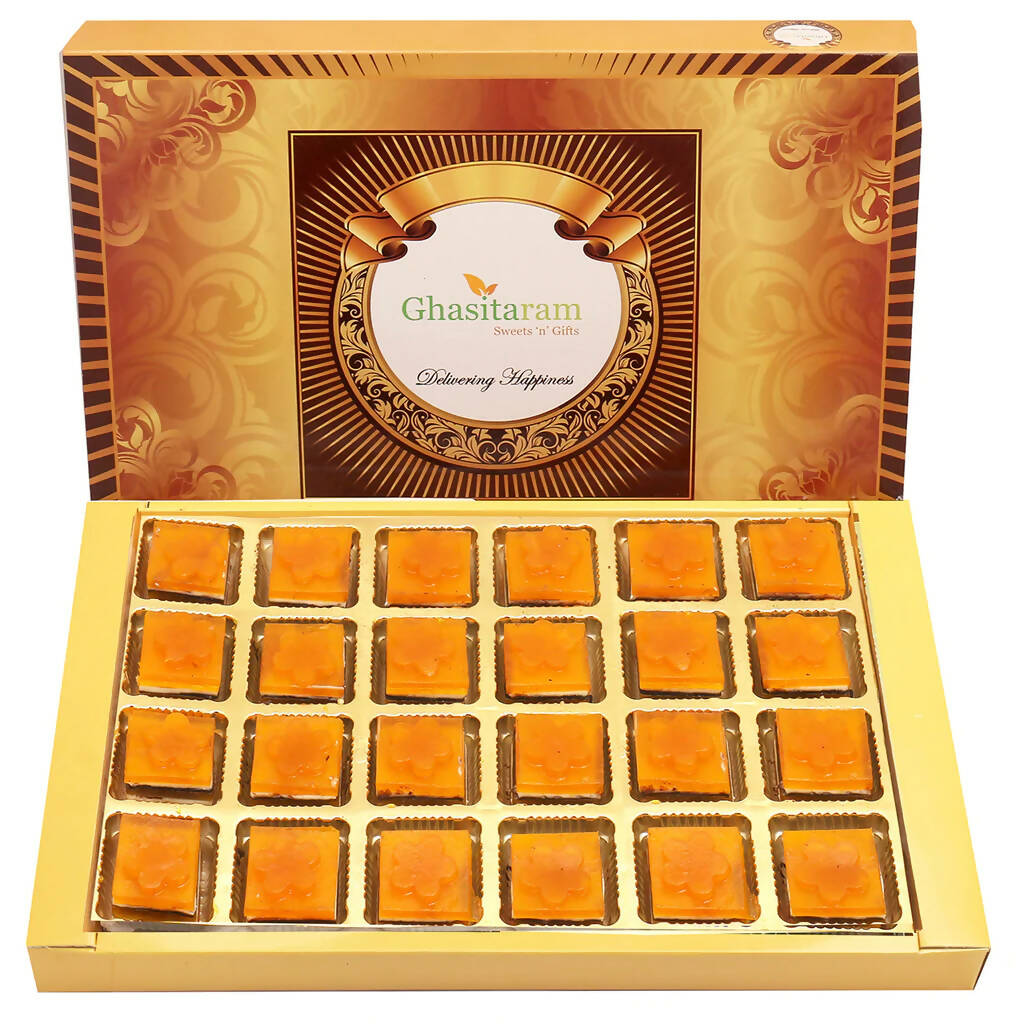 Ghasitaram Mango Layers Delight Sweets | Swadesiicart