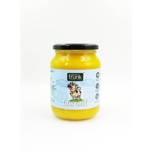 Nature's Trunk Cow Ghee | Made From Grass Fed Cow's Milk | Homemade & Certified Organic Ghee | Swadesiicart