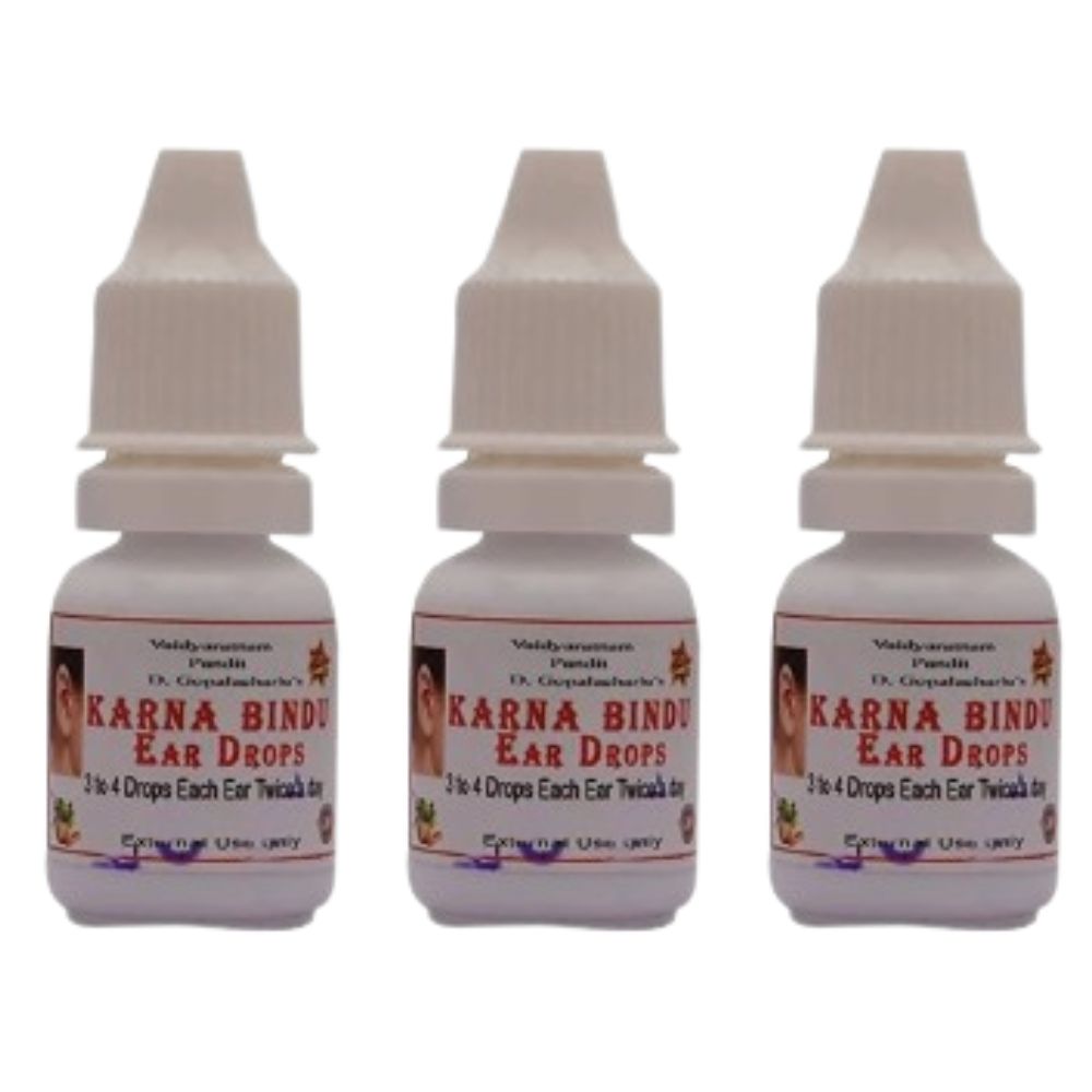 Ayurvedasramam Karna Bindu Ear Drops | Swadesiicart