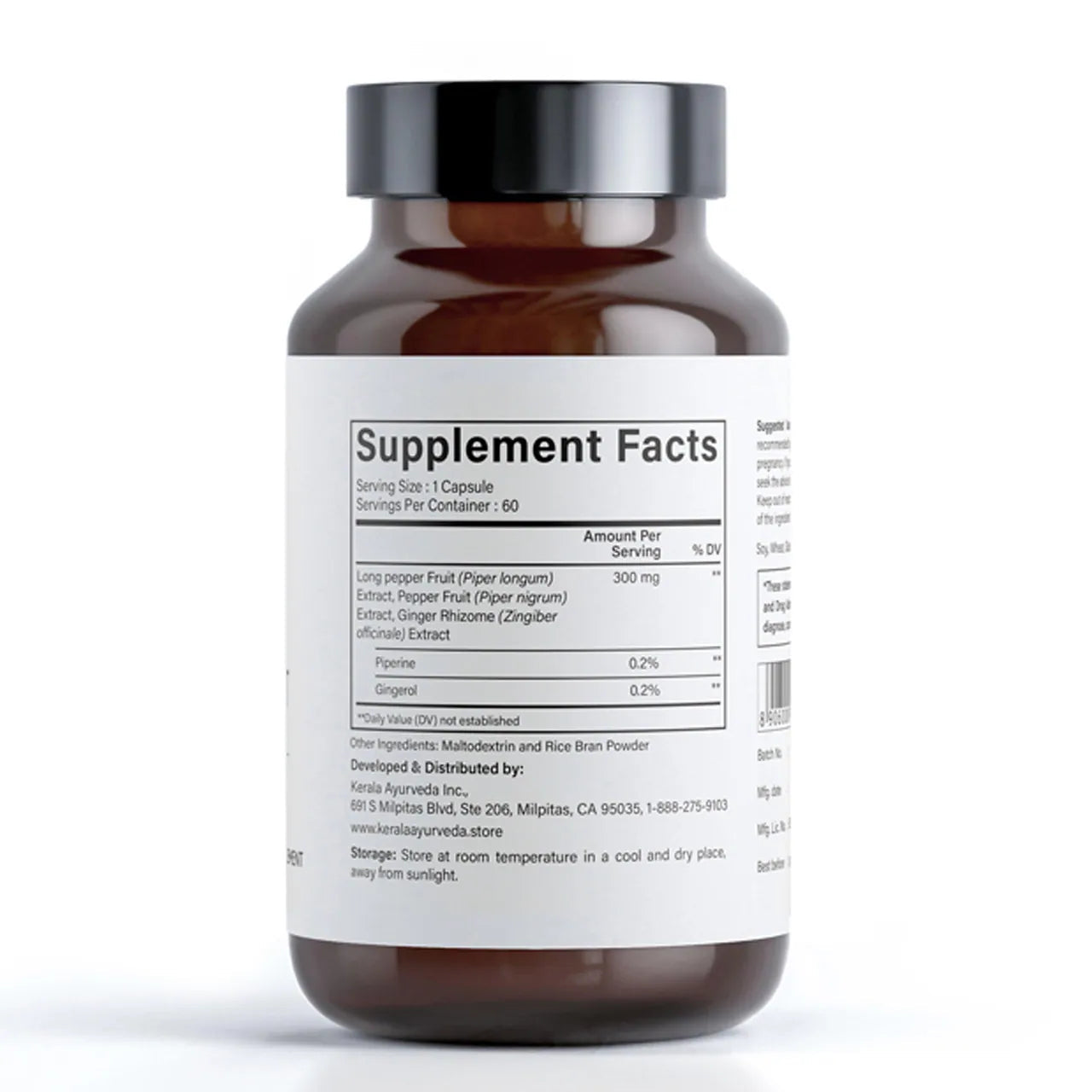 Active Digest - Trikatu (60 Veg Capsules)