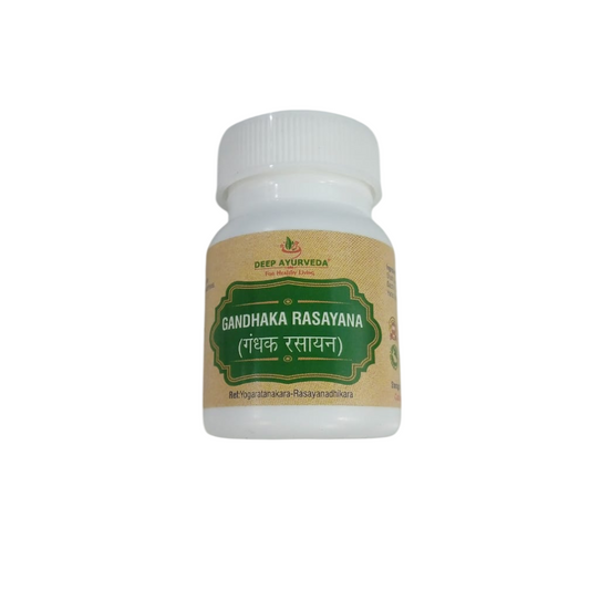 Deep Ayurveda Maha Gandhak Rasa Tablets - Swadesiicart