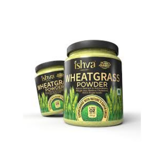 Ishva Wheatgrass Powder - Swadesiicart