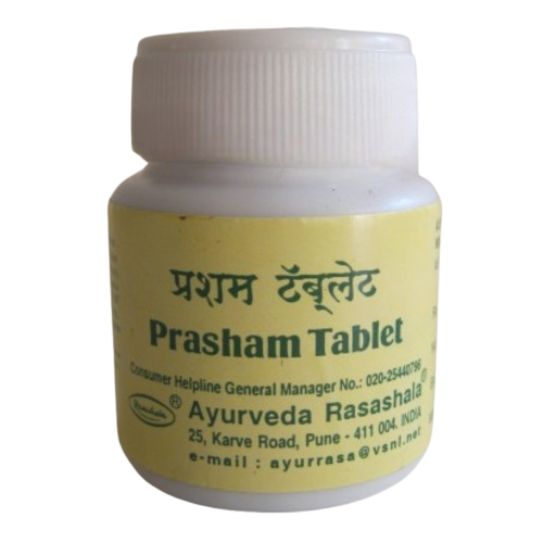 Ayurveda Rasashala Prasham Tablets - Swadesiicart