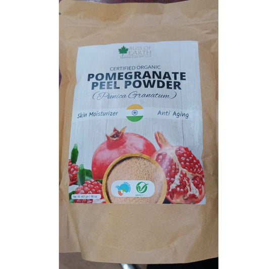 Bliss of Earth Certified Organic Pomegranate Peel Powder - Swadesiicart