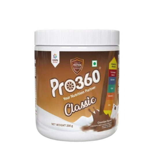 Pro360 Classic Daily Wellness Nutritional Protein Health Drink Supplement Powder | Swadesiicart