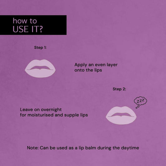Deconstruct Collagen & Peptide Lip Sleeping Mask for Dry Lips - Swadesiicart
