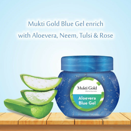Axiom Mukti Gold Aloevera Blue Gel - Swadesiicart