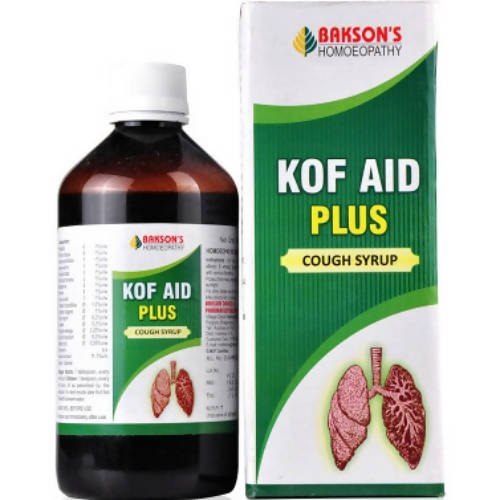 Bakson's Homeopathy Kof Aid Plus Syrup | Swadesiicart