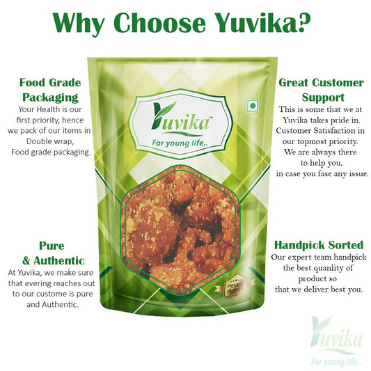 Yuvika Hing Hadda - Ferula Asafoetida Stinking Gum Original & Pure (For Medicinal Purpose) | Swadesiicart