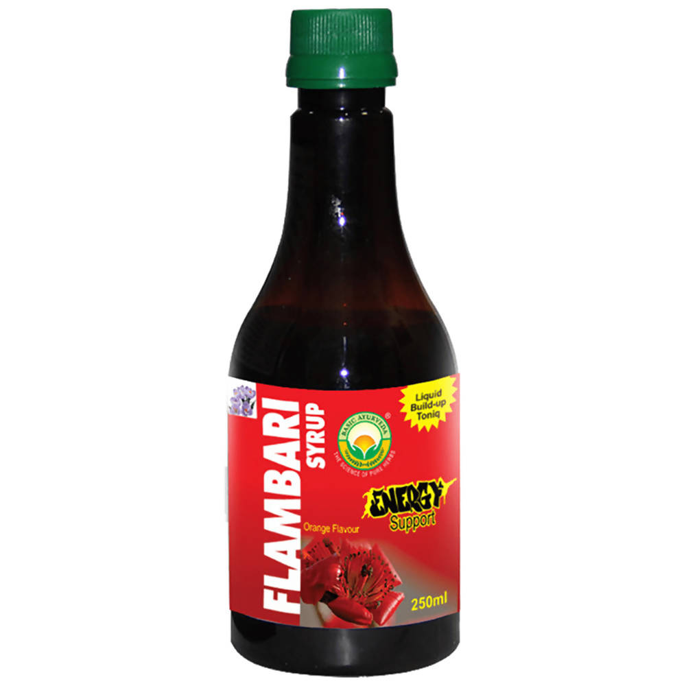 Basic Ayurveda Flambari Syrup - Orange Flavor | Swadesiicart
