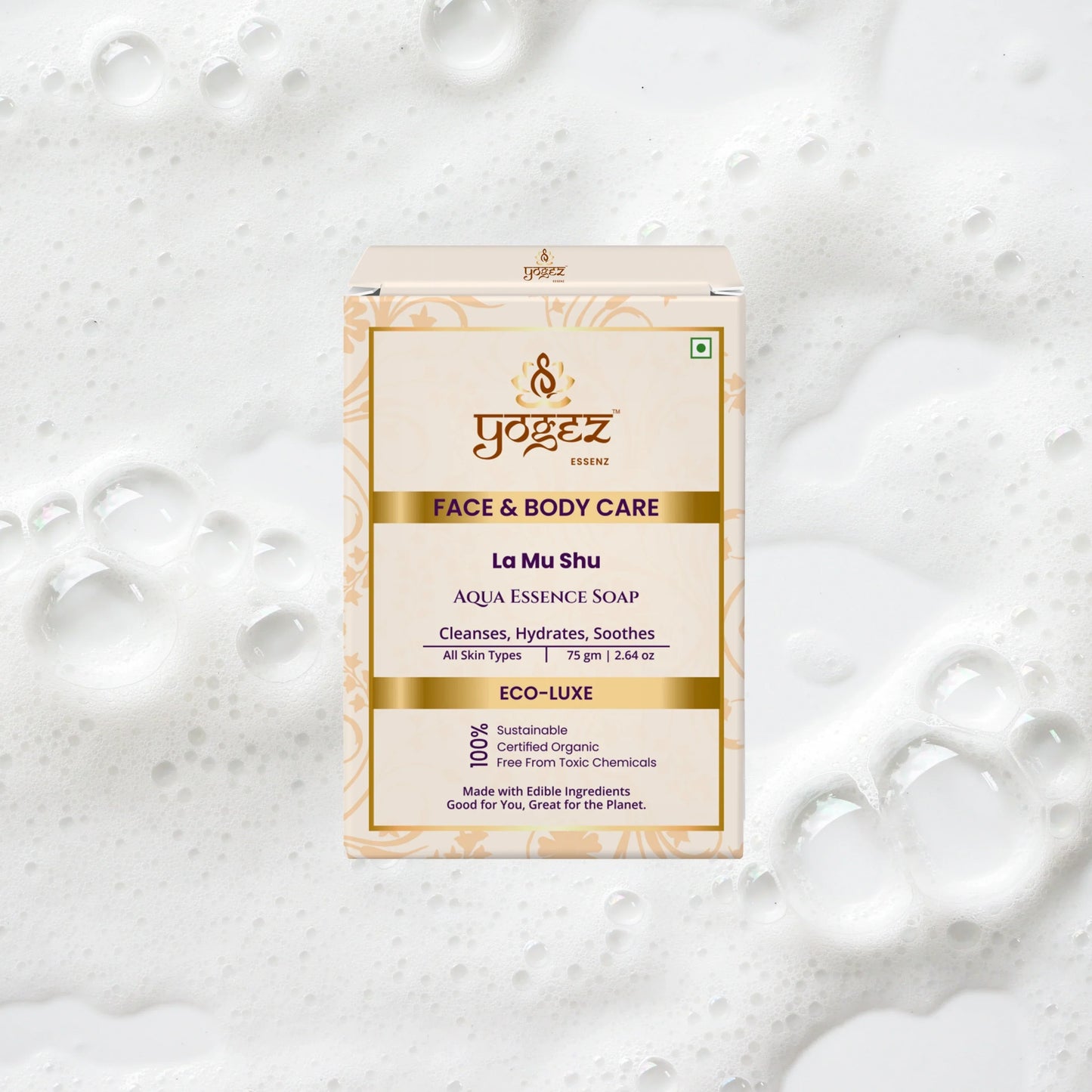 Yogez La Mu Shu Aqua Essence Soap - Swadesiicart