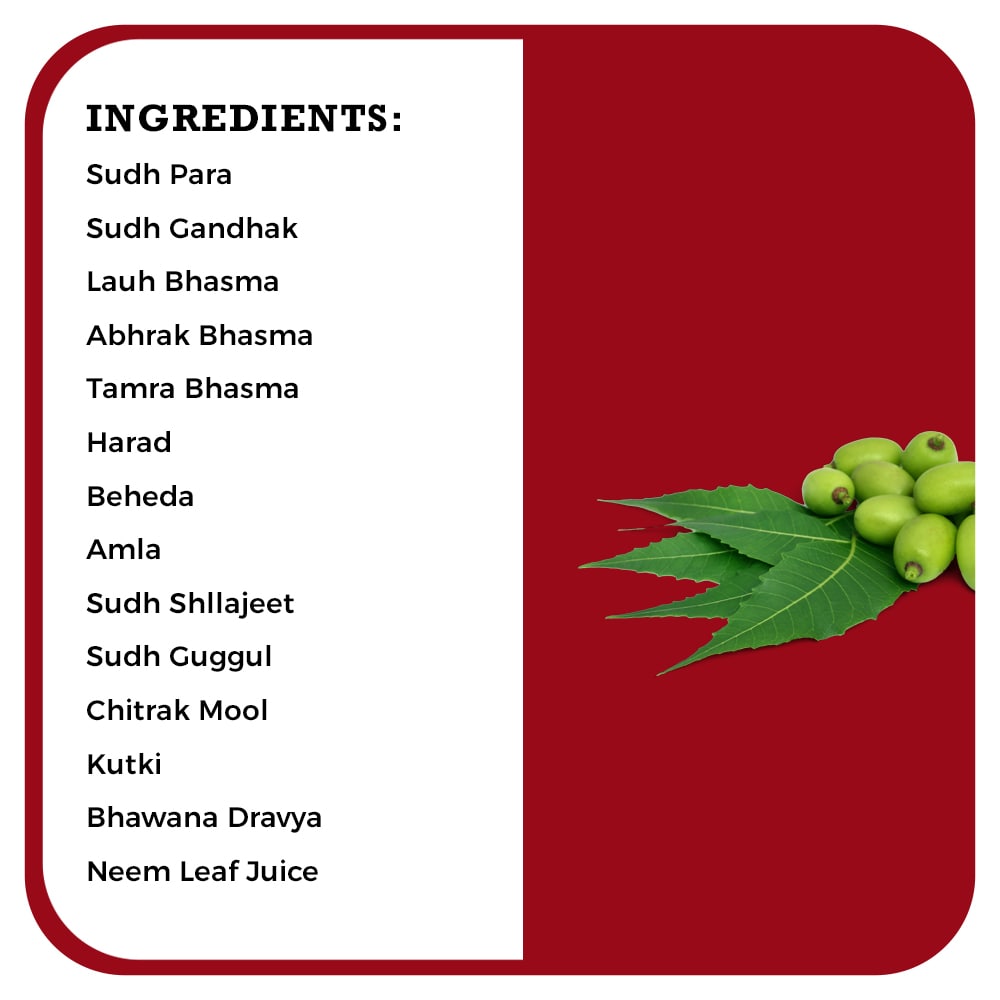 Desh Rakshak Arogya Vardhini Vati | Swadesiicart