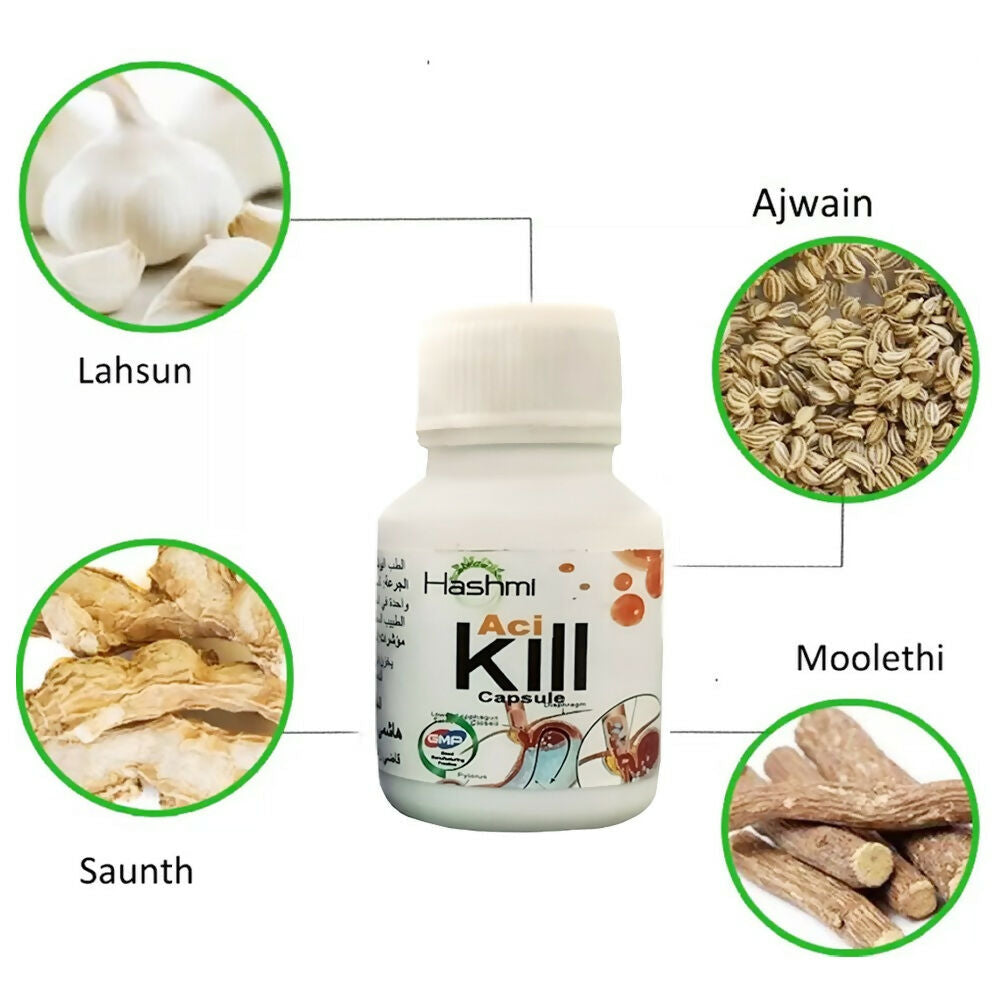 Hashmi Pharmacy Acikill Capsules | Swadesiicart