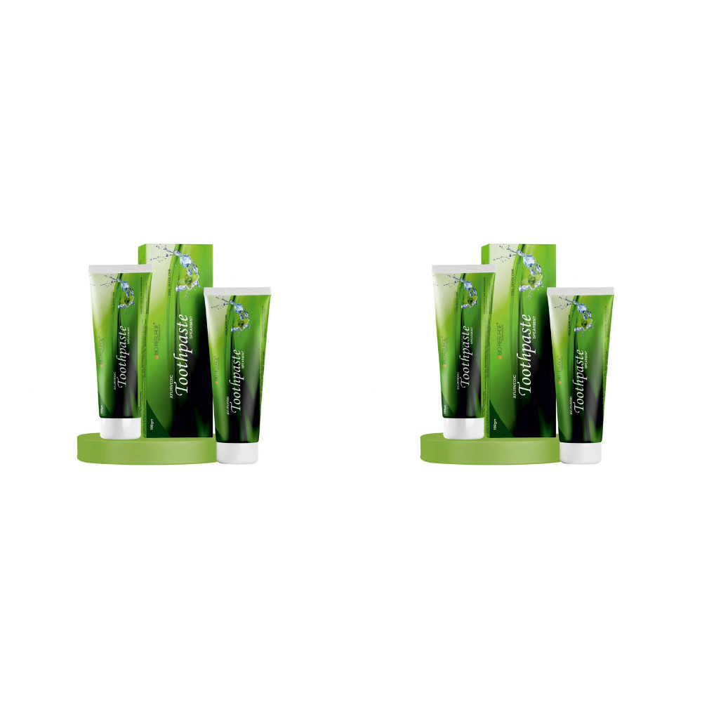 Bio Resurge Life Herbal Ayurvedic Spearmint Toothpaste | Swadesiicart