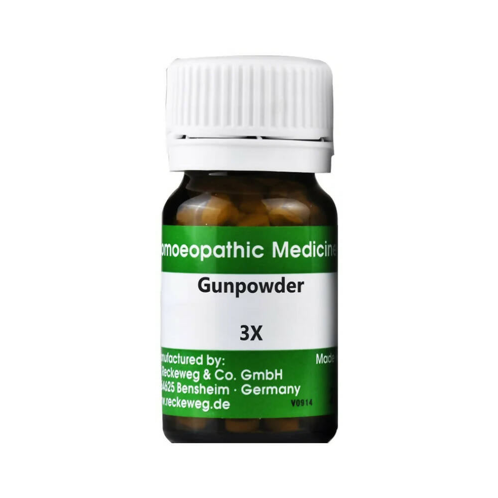 Dr. Reckeweg Gunpowder Trituration Tablets - Swadesiicart