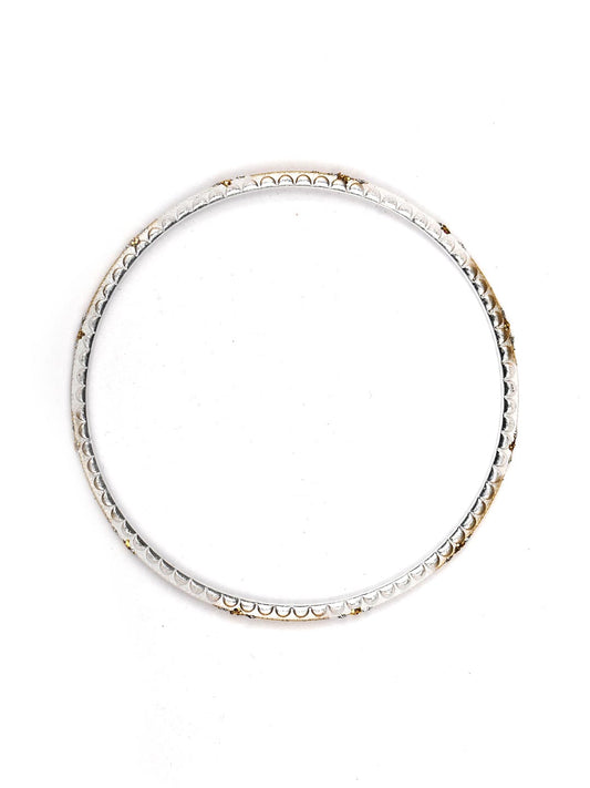 Priyaasi Women White & Golden Set of 24 Bangles - Swadesiicart