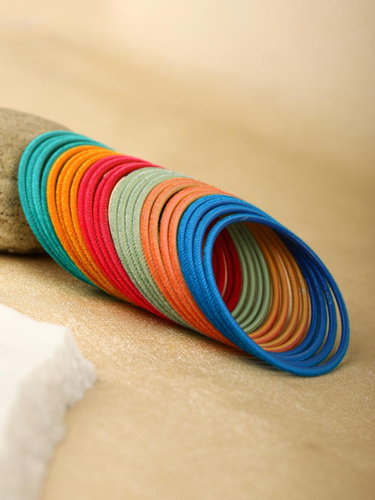 Priyaasi Women Set of 24 Multi-Color Bangles - Noz2Toz