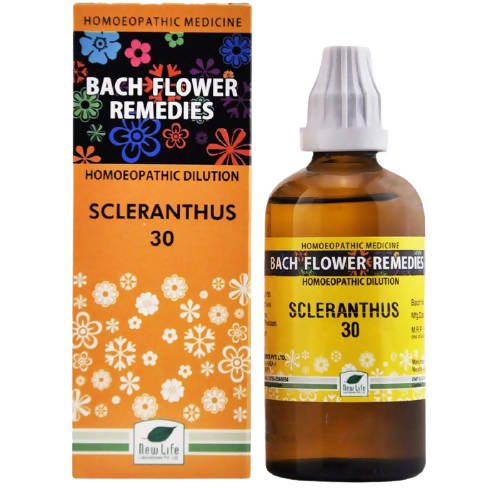 New Life Homeopathy Bach Flower Remedies Scleranthus Dilution | Swadesiicart