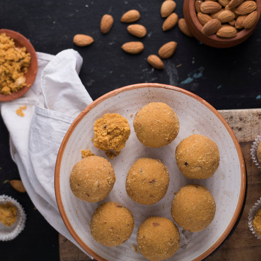 Almond House Besan Laddu | Swadesiicart