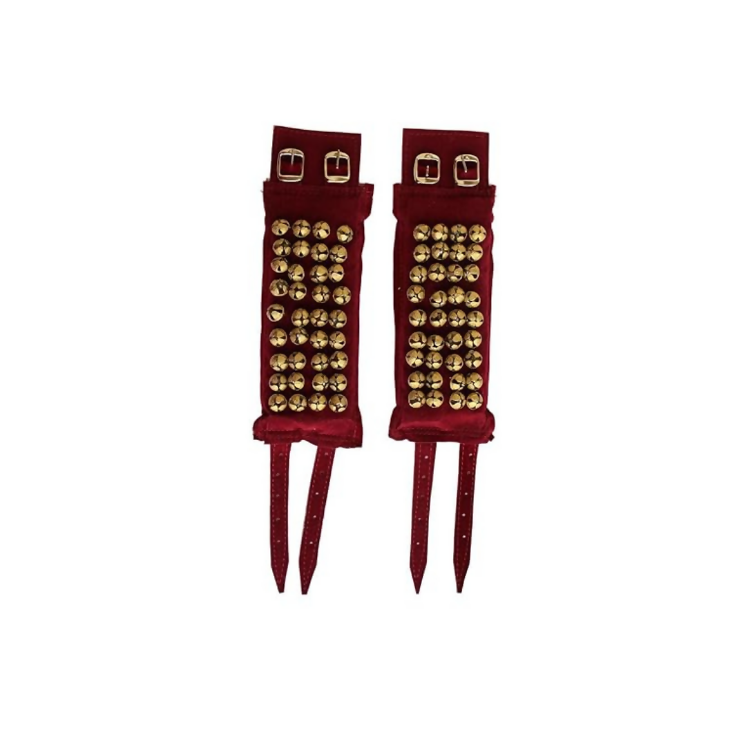 Elite trade Bharatanatyam 4 lines Satin padded Ghungroo