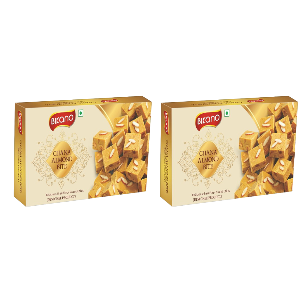Bikano Chana Almond Bite | Swadesiicart