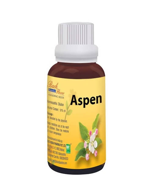 Bio India Homeopathy Bach Flower Aspen Dilution | Swadesiicart