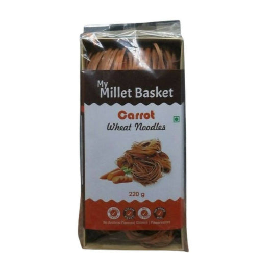 My Millet Basket Carrot Wheat Noodles | Swadesiicart