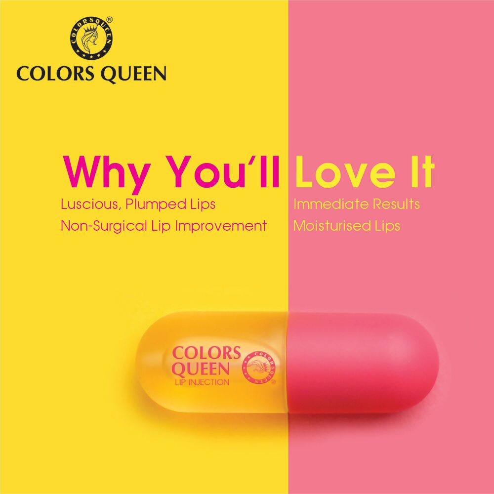 Colors Queen Lip Plumper - Orange | Swadesiicart