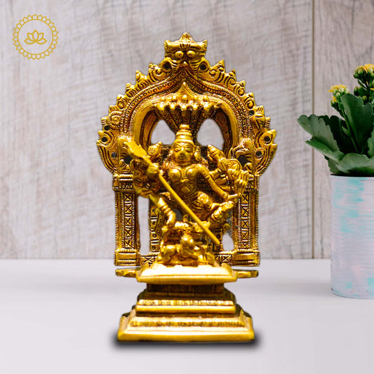Brass Kali Maa - Goddess of Power and Liberation - Divine India Art