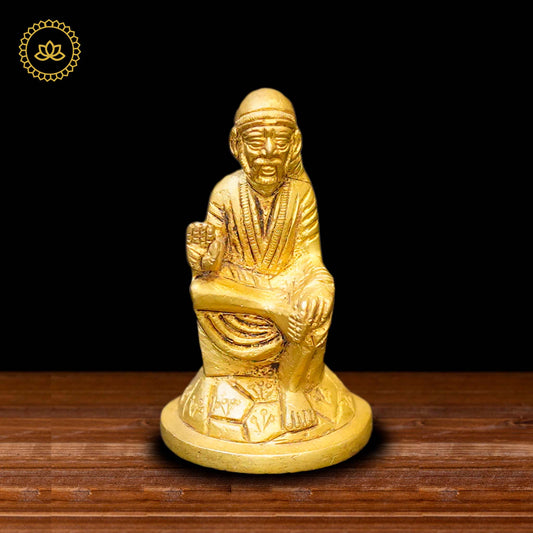 Brass Sai Baba - Divine India Art