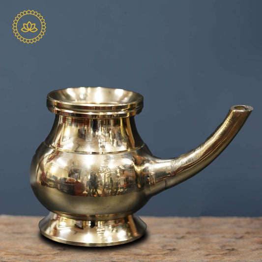 Bronze Gindi Kindi: Embrace Sacred Rituals - Divine India Art