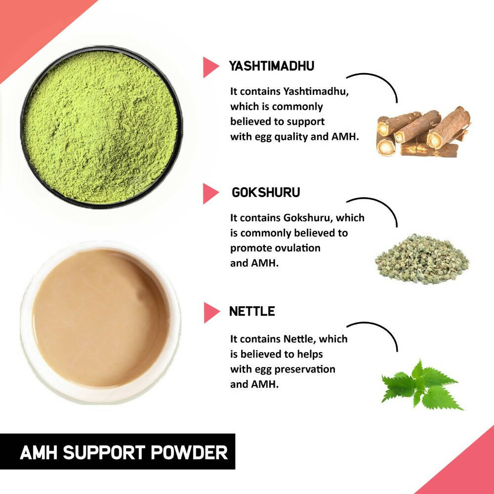 Just Vedic AMH Support Drink Mix - Swadesiicart