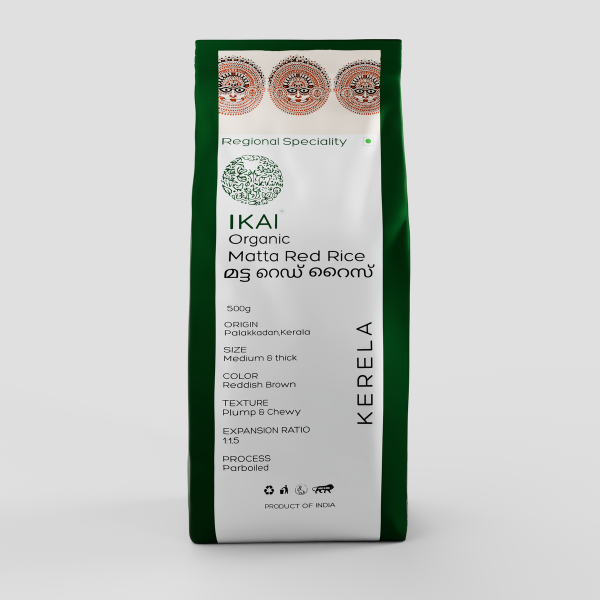 IKAI Organic Matta Red Rice