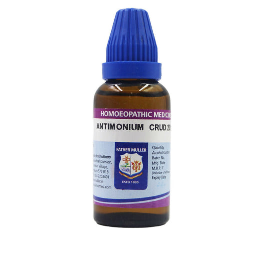 Father Muller Antimonium Crudum Dilution - Swadesiicart