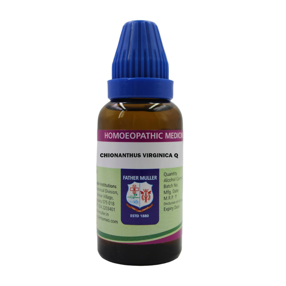 Father Muller Chionanthus Virginica Mother Tincture Q - Swadesiicart