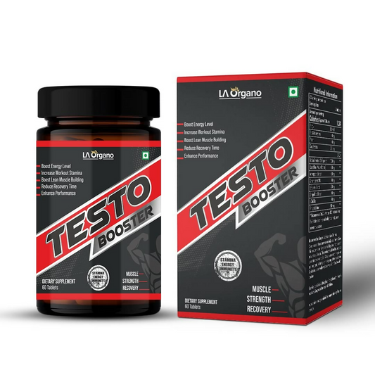 LA Organo Testo Booster Tablets | Swadesiicart